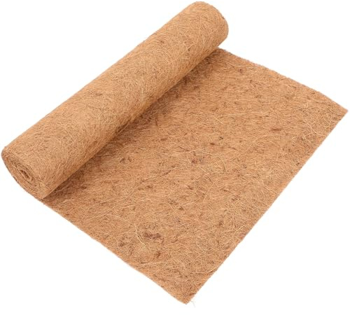 DIYEAH Tapis Naturel pour Terrarium Fibre Végétale Tapis Tortue Respirant et Substrat pour Reptiles avec Rétention Humidité Résistant Aux Intempéries Dimensions