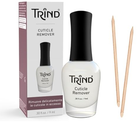 TRIND - Rimuovi Cuticole Instantaneo Instant Cuticle Remover - Formula Sciogli Cuticole ad Azione Rapida - 9 ml
