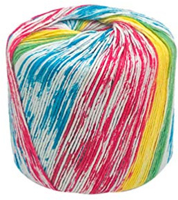 Healifty Baumwollgarn Farbverlauf Neon Häkelgarn Für Diy Handarbeiten Pullover Schal Und Decken Strickgarn Bunte Wolle Zum Häkeln