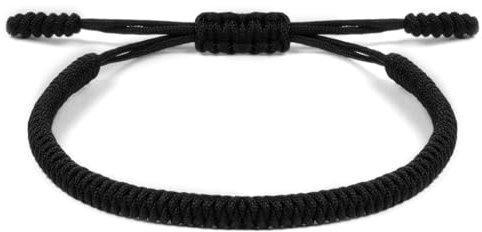 Aucuu Glücksarmband, Freundschaft Armbänder, Geflochtene Freundschaftsarmbänder, Handgefertigt Verstellbar Armbänder, Gewebte Tibet Stil Armband für Frauen Damen Herren Kinder Jungen