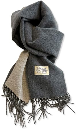 LumiSyne Bufanda De Cachemira Reversible Para Mujer Hombre Color Sólido Pashmina Chales y Envolturas Doble Cara Bicolor Tejidos Planos Bufanda Con Borla Largo Grande Fulares Ligero Cálido Estola