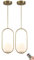 Modern Rechargeable Pendant Light with Dimmable Bulb Battery Operated & Timeable Globe Hanging Chandelier for Kitchen Island Dining Room Room Wireless Ceiling Lighting Fixtures