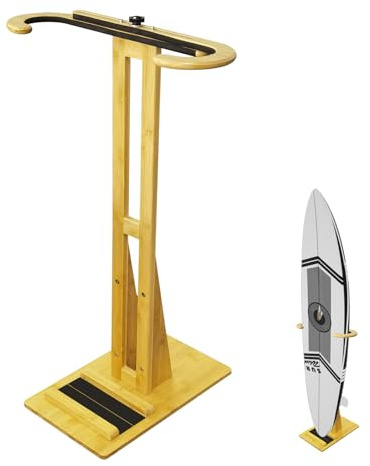 TWO STONES Paddle Board Rack Storage, Vertical Surfboard Stand, Surfboard Rack for Wall-Free to Display Indoor and Outdoor Hold Up to 80cm Width