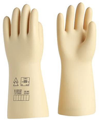 CATU Mixte Gp-00-.. Gants isolants, Beige, 11 EU