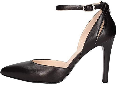 Nero Giardini E011073DE Décolleté Donna in Pelle - Nero 40 EU