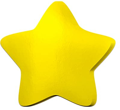 Unideco, 80 ritagli a forma di stella, decorazioni per bacheca in cartone, decorazioni per aula per bambini, insegnanti fai da te, progetti di artigianato, decorazioni per feste da parete