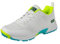 Gunn & Moore Unisex Kryos Cricket Shoe, White, Fluro Yellow, Blue, 10 UK