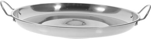 Induktionskokkärl i rostfritt stål Omelett Stekpanna Äggpannor Nonstick Tortilla Matlagningspanna Nonstick Gjutjärn Metall Serveringsfat Stekpannor Bakform Woks Små verktyg Mini-Silver