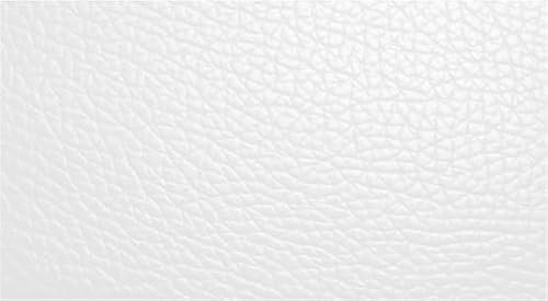 Leather Furniture Restorer Repair Paint in Colours, for sofa, car seats, shoes, hand bag restoring colour (White, 250ml Bottle)