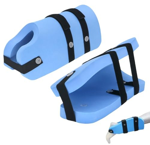 Puños de Espuma para natación y Agua, Juego de Ejercicios aeróbicos acuáticos,Anillo Flotante de Espuma Ajustable - Accesorio de natación Ajustable para Entrenamiento acuático y Desarrollo Muscular.
