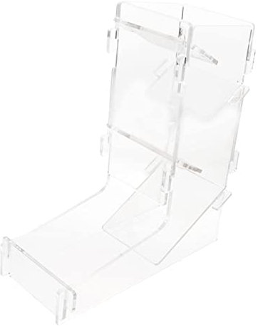 ERINGOGO Torre Dei Dadi in Acrilico Trasparente, Distributore Portatile Per Giochi Da Tavolo, Accessorio Pratico e Compatto Per Appassionati Di Giochi Di Ruolo e Feste Dadi