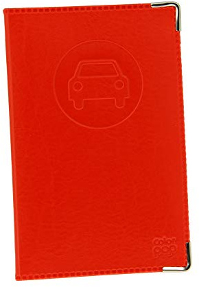 Color Pop 550063 Dokumentenmappe für Fahrzeuge – Neue Führerschein – Farbe Rot