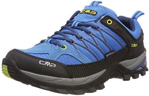 CMP Rigel Low Trekking Shoes Wp, Scarpe da trekking Uomo, Indigo-Marine, 43 EU