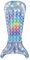 Bestway Matelas Gonflable Sirène 193 x 101 cm