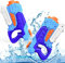 Pistola de Agua, 2 Pack 600ML para Niños, Potente Chorro de Agua con un Alcance Largo 8m-10m, Water Pistol Gun para Batalla de Agua (W3)
