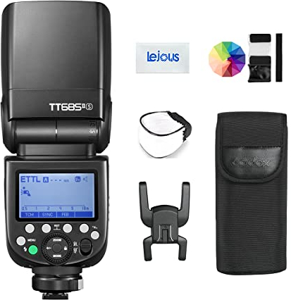 Godox TT685II-S TTL Blitz Speedlite 2.4G HSS 1/8000S GN60 Kompatibel für Sony DSLR A7III A77II A7IV A7RII A6400 A6000