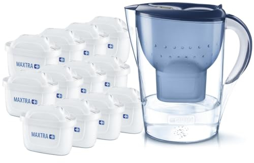 BRITA Tischwasserfilter Marella *blau* inkl. 12 Filter