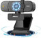 SIIIX Webcam 4K/60FPS, Webcam USB Full HD pour PC, appels vidéo, caméra d’Ordinateur avec Audio stéréo Clair, Correction Automatique de la lumière, Plug&Play, Fonctionne avec Skype/Zoom/FaceTime