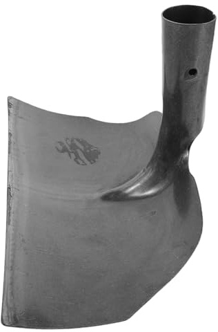 BCOATH Pelle de Nettoyage Multifonctionnelle en Acier au Manganèse 30 Cm pour Étable et Enclos à Bétail – Outil Agricole Robuste Adapté au Nettoyage de Fumiers de Volailles, Chevaux