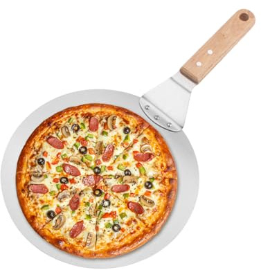 Spatola Da Forno Per Pizza - Dei Pacchetti | Pala Da Forno Per Pizza, Server Cucina Versatile, Buccia Pulita E Facilmente Scorrevole Con Manico In Legno Cibo Facile Cuocere Al Cucina Bbq Servir