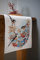 Vervaco Stickpackung Tischläufer Zählmusterpackung Kreuzstich Schwanzmeisen & Beeren Stickläufer zum Selbersticken Stickset Weihnachten Kreativ Set für Erwachsene 32 x 84 cm Kreatives Geschenk