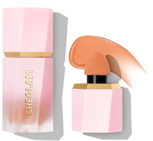 SHEGLAM Color Bloom Liquid Blush Makeup for Cheeks Matte Finish - Float On