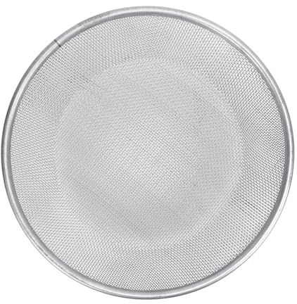 ZASCHMOY Stainless Steel Garden Sieve, 50kg Loadbearing Soil Sieve with Nonslip Gloves. A Perfect Tool for Sifting Loose Soil, Compost, and Sand with A 10mm Aperture. (2mm / 0.08in Hole)