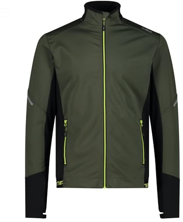CMP Herren Light Softshell Jacke, Oil Green, 54