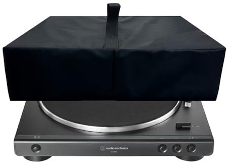 KOSTOO Funda protectora para tocadiscos compatible con Audio-Technica LP60XBTBK/LPW50BTRW/AT-LP60X-BK/AT-LP3XBT-BK