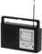 Adler Radio Europe AD 1909 Am/FM, Radio portátil con Gran dial Giratorio, Antena telescópica y Entrada jacking, Entrada Jack de 3,5 mm, Funciona con alimentación de Red y batería