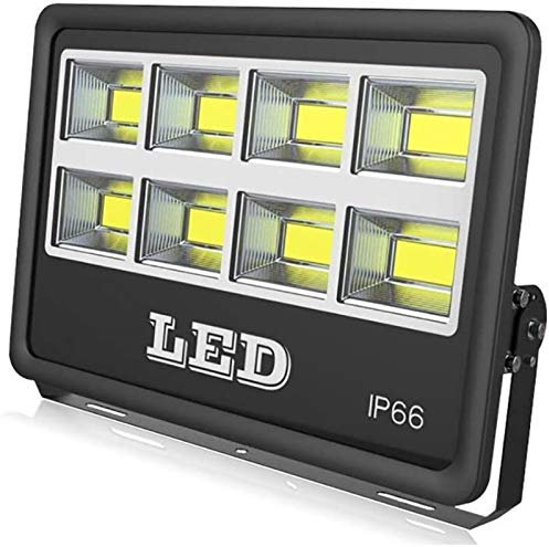 IUBGFTO LED Floodlight, LED Flood Light, 400W Floodlight, Waterproof IP65 Spotlight, for Outdoor Searchlight Construction Searchlight, Spotlight (6000k)
