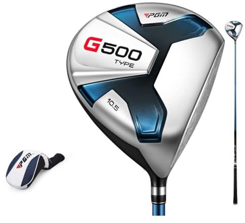 Golfklubb trä nr.1 stång höger hand golf fairway trä loft 10,5 grader herr R/S klass grafit skaft golfdriver med golphuvudskydd (med S-kolskaft)