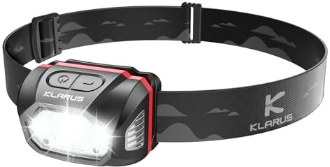 Klarus HM1 - Linterna frontal LED (440 lúmenes)