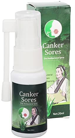 Spray Buccal Anti-aphtes, Traitement des Ulcères de la Bouche, Protège les Dents Et les Gencives, Réduit la Mauvaise Haleine, Soulage la Bouche Sèche, Traite les Ulcères de la Bouche, Bain De Bouche N