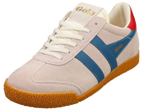 Gola Unisex Elan Sneaker, Blossom/Marine Blue/Deep Red, 42 EU
