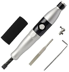Micro Air Die Grinder Kit Left & Right Swing Electric File Polishing Machine File Electric File Jade Wood Carving Metal Polishing Deburring