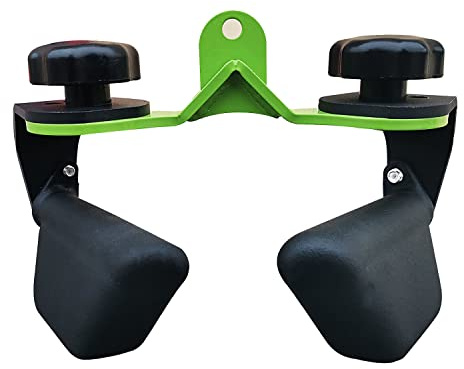 KORIKAHM Adjustable Lat Pull down Bar, Cable Machine Attachments for Gym, Home Gym Fitness T-bar Row Pulldown Attachments, Lat Pull Down Machine Wide Grip Neutral Grip Handle (SP-01)