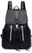 Damen Rucksack Wasserdicht Elegant Klein Cityrucksack, Reiserucksack Sportrucksack Schulrucksack Laptop Schwarz Rucksäcke, Damenrucksack Arbeitstasche für Mädchen Teenager Schule Reisen Business