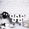 Toilettenpapierhalter Schwarz Metall Schaf Klopapier Aufbewahrung Klopapierhalter Schwarz WC Rollenhalter Ersatzrollenhalter Wandmontage Freistehend Schaf Design Deko Badezimmer