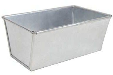EUROTINS Bread Loaf Pan Baking Tin Professional Bakeware - 19.5 cm x 12.5 cm - 10 cm deep (2LB)