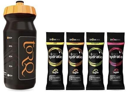 Torq HYDRATION 500ml Bottle & 8 Mixed Sachets - - Assorted