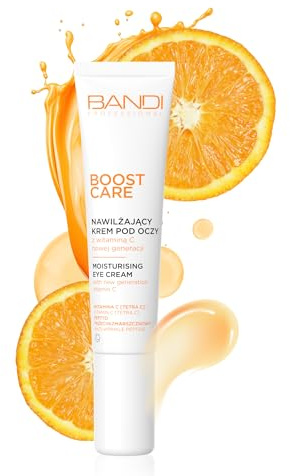 Bandi - Crema Occhi Idratante Con Vitamina c Anti-invecchiamento Pelle Luminosa Riduce Borse Scure e Rughe Formula Leggera Assorbimento Rapido Cura Del Contorno Occhi Skincare Quotidiana