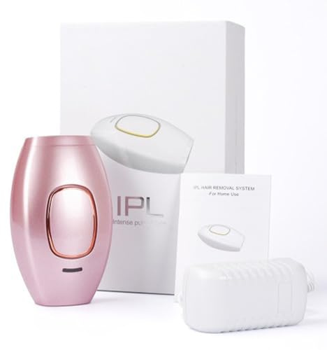 Solippy Luce Pulsa 881 Dispositivo di Depilazione IPL a Forma di Pane, Elettrico da Donna, Rosa