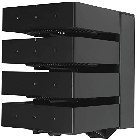 Flexson Base para 4 Sonos Amp - Negro