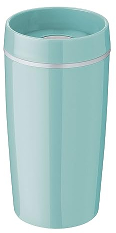 RIG-TIG by Stelton - BRING-IT To-Go Becher - Grün - Kunststoff/Silikon - (HxD) 16,5 x 8,5cm / 0,34 l - Spülmaschinenfest