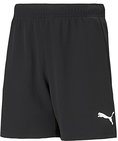 PUMA Unisex Kinder Teamrise Jr Shorts, Puma Black-puma White, 152 EU