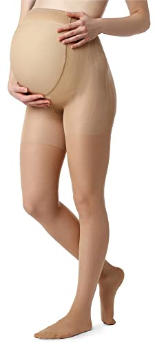 Be Mammy Collant Lingerie de Maternité Femme 40 DEN BE-1119 (Daino, L)