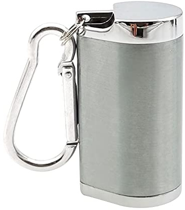 BYNYXI Fickaskkopp, cigaretter bil askkopp med lock, metall askkopp mini fickaskkopp rökfri reseaskkopp för resor askkopp to go – 6 cm x 3 cm x 2 cm