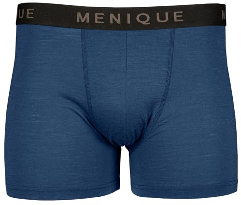 menique Sous-vêtements en laine mérinos pour homme - Sous-vêtement doux et respirant - Sans odeur