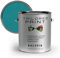 Tailored Paint uPVC Window & Door 1K Paint Brush or Spray On - Gloss Finish - RAL5018, Turquoise Blue - 500ml Tin